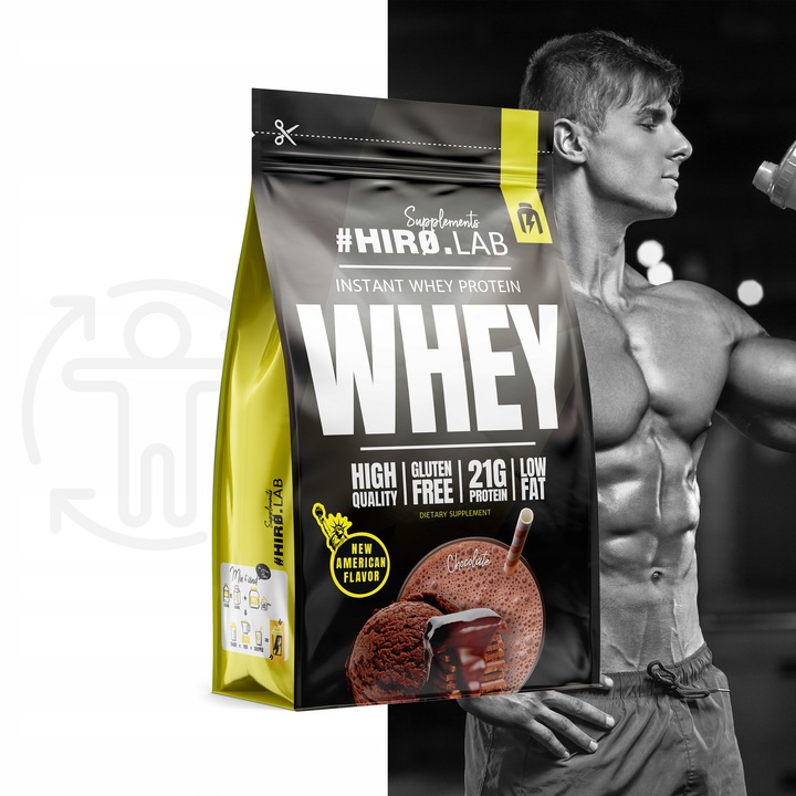Białko koncentrat serwatkowe WPC 750 g Instant Whey Protein czekolada hiro