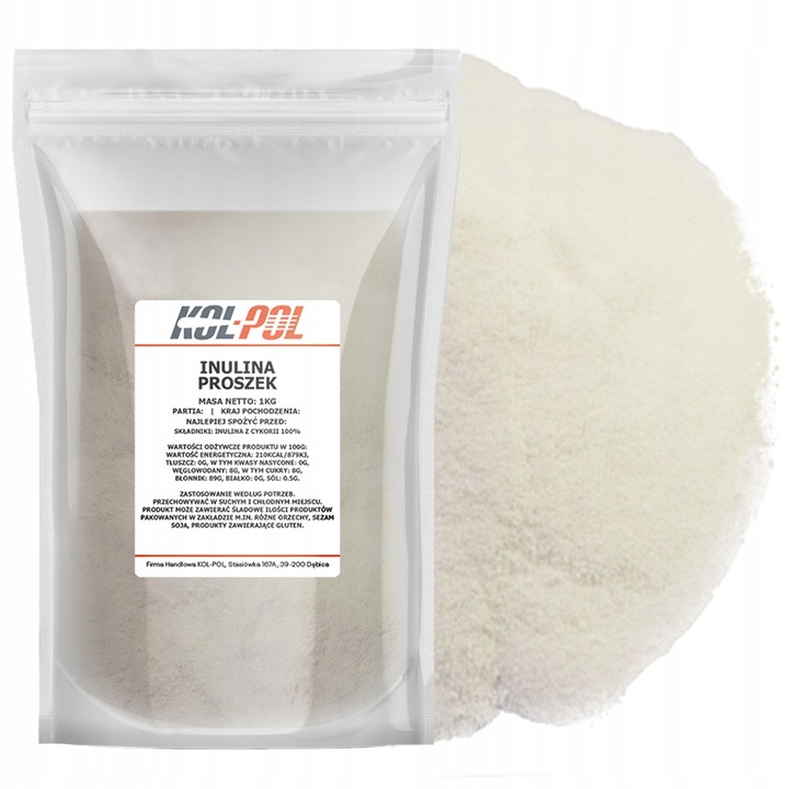 Inulina 1kg Naturalny probiotyk czysta proszek | Kol-Pol