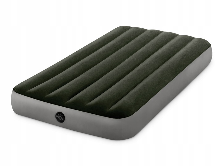 Materac dmuchany jednoosobowy Intex turystyczne pompowane łóżko