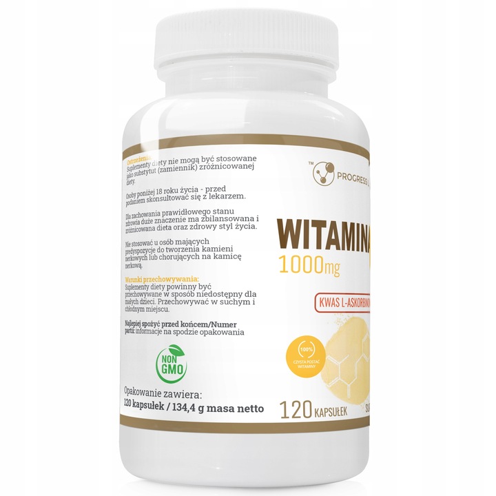 WITAMINA C 1000mg KWAS L-ASKORBINOWY 240kapsułek