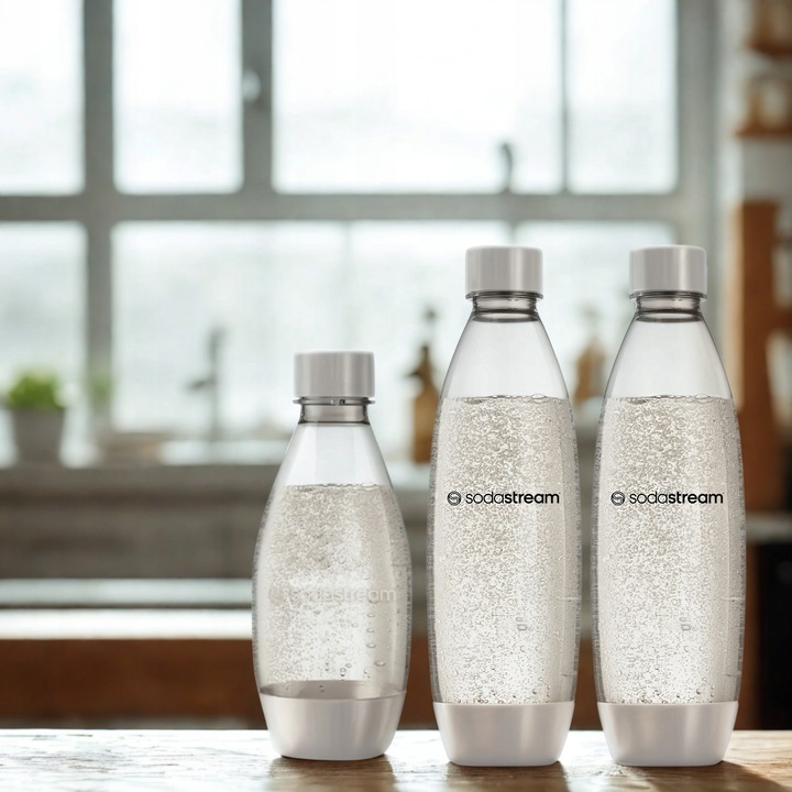 SODASTREAM TERRA Saturator zestaw 2 Butelki 1L + Butelka 0.5l + Syrop Pepsi