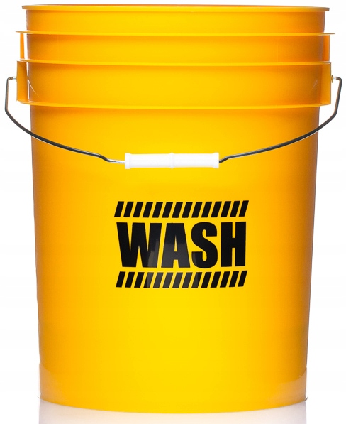 WORK STUFF BUCKET YELLOW WASH HANGER WIADRO ZESTAW