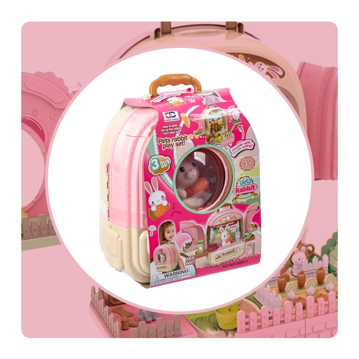 KRÓLIK OGRÓDEK W PLECAKU OPIEKA NAD KRÓLICZKIEM 2000827