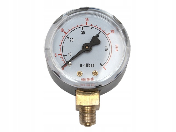 Zestaw 2x Manometrów Mini do Reduktora CO2 Argon 0-250bar 0-20 l/min 1/8"