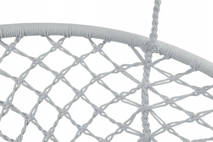 HUŚTAWKA BOCIANIE GNIAZDO Ogrodowa Szara xxl