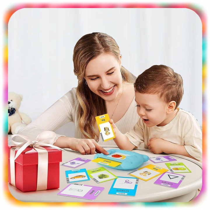 CZYTNIK KART DO WCZESNEJ NAUKI JĘZYKA ANGIELSKIEGO DLA DZIECI XL 510 SŁÓWEK