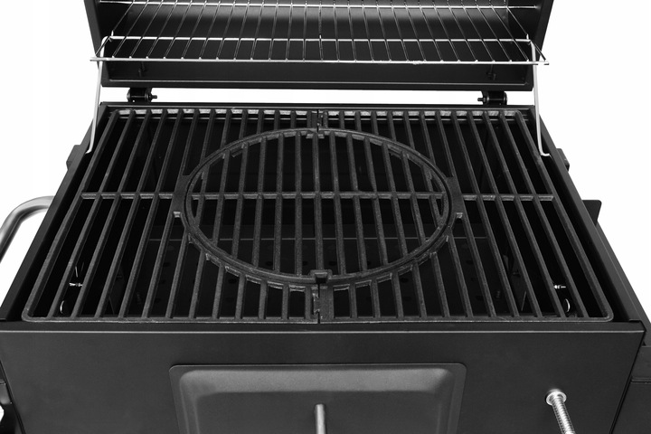 GRILL WĘGLOWY BBQ - ŻELIWNY RUSZT 57 x 43 cm