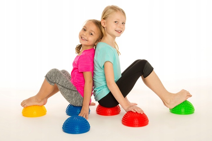 Półkule sensoryczne Zestaw Do masażu Dla malucha