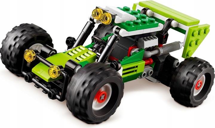 LEGO 31123 CREATOR SAMOCHÓD TERENOWY BUGGY KOPARKA QUAD 3w1