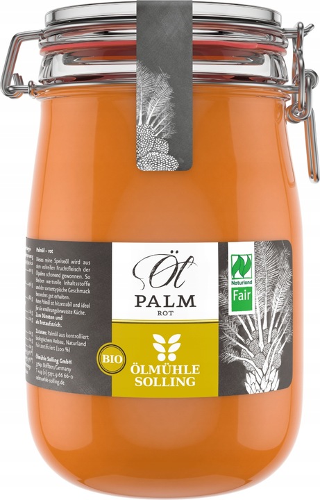 Ölmühle Solling Olej palmowy czerwony Bio 1l