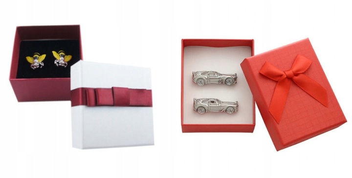 Spinki do mankietów koszuli JELEŃ LAS Prezent dla myśliwego leśnika natura