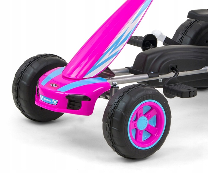 Gokart na pedały Milly Mally Viper Pink
