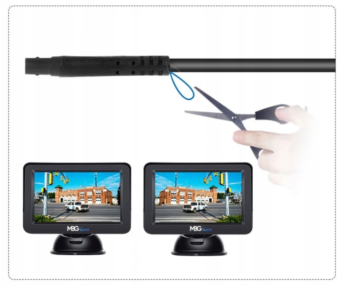 PROFESJONALNA KAMERA COFANIA BUS VAN 5'' AHD IPS