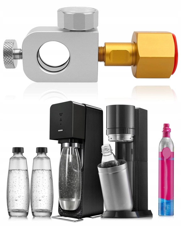 PRZETOCZKA ADAPTER DO SODASTREAM QUICK CONNECT CO2