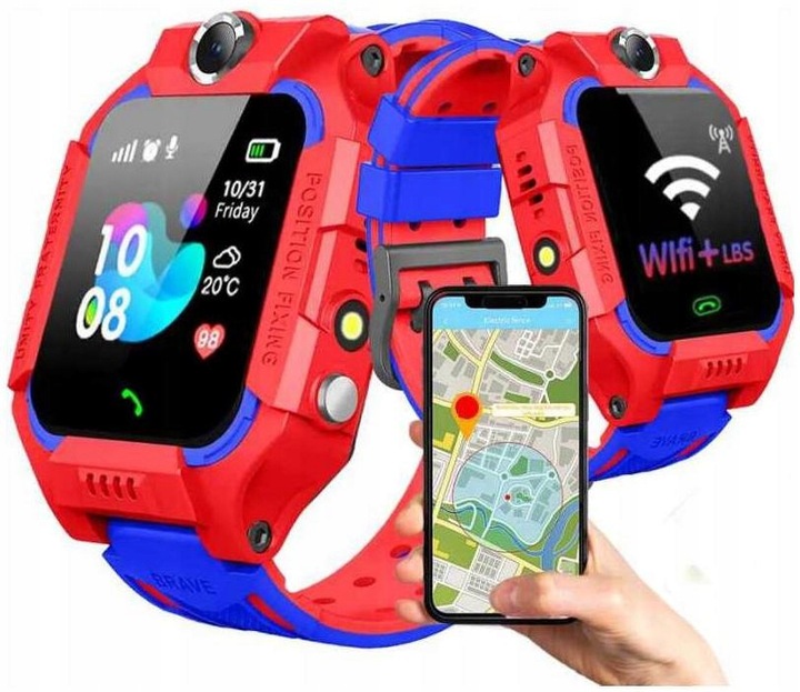 SMARTWATCH SIM PL LOKALIZATOR Zegarek DLA DZIECKA SMART WATCH POLSKIE MENU