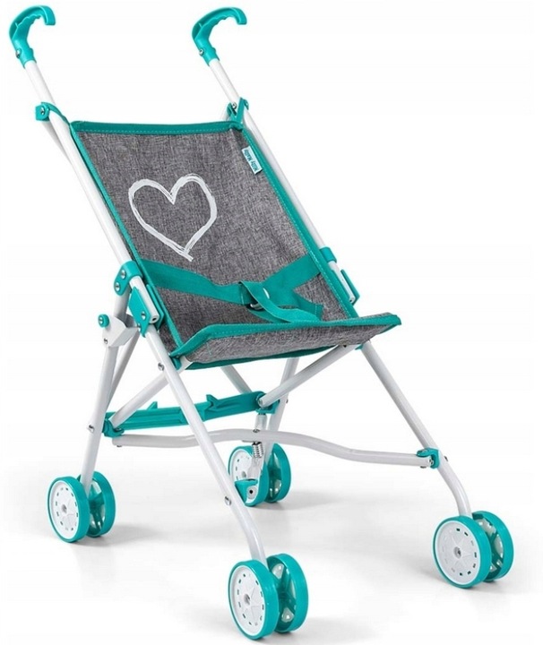 WÓZEK DLA LALEK PARASOLKA SPACERÓWKA DLA LALKI LEKKI SOLIDNY