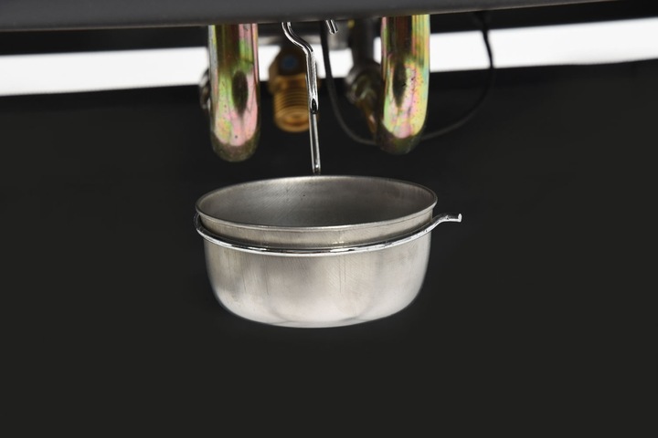 GRILL GAZOWY OGRODOWY BAVEN 2 PALNIKI, 5,5KW Z POKRYWĄ Z TERMOMETREM LUND