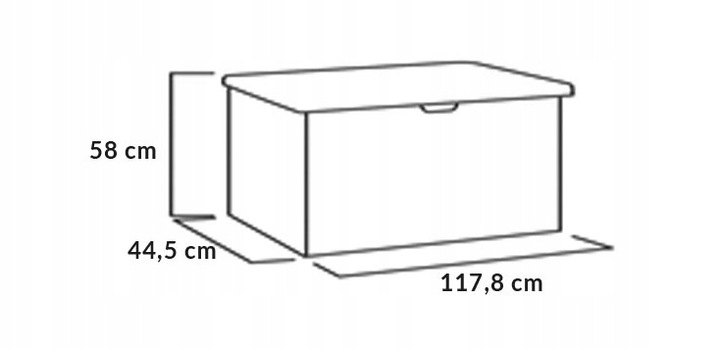 Skrzynia Ogrodowa 280L Rattan Solidna Pojemna na Taras Balkon + GRATIS