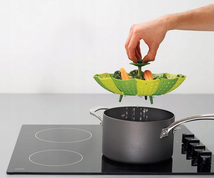 SITKO WKŁAD DO GOTOWANIA NA PARZE KOSZYK SKŁADANY