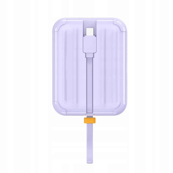 ŁADOWARKA POWER BANK 10000 mAh 30W 3A PRZENOŚNA LIGHTNING / USB-C 2x KABEL