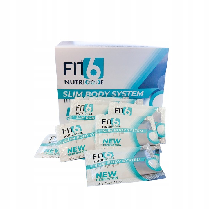 Nutricode Slim Body System FIT6 - Krok 2 Lepsza wersja + Broszura z kodem