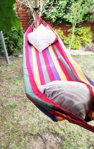 Hamak Ogrodowy 200x80 Lato 1os. + GRATIS !!!