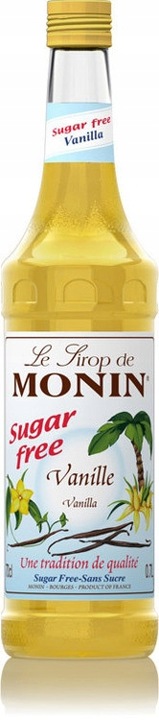 Syrop do kawy Monin Waniliowy bez cukru - 700 ml