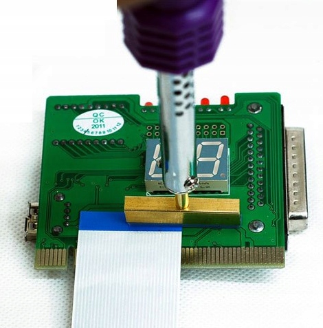 LUTOWNICA PRECYZYJNA S601A + GROT DO TAŚM FLEX LCD