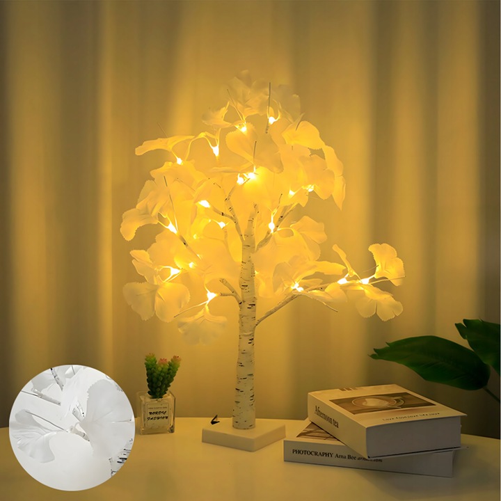 DRZEWKO LED ŚWIECĄCE BRZOZA 60 CM ŚWIĄTECZNE DEKORACYJNE LAMPKI