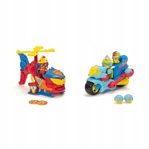 Super Zings Superthings Turbo Ice Pojazd Figurki Kazoom Kid Mad Cone