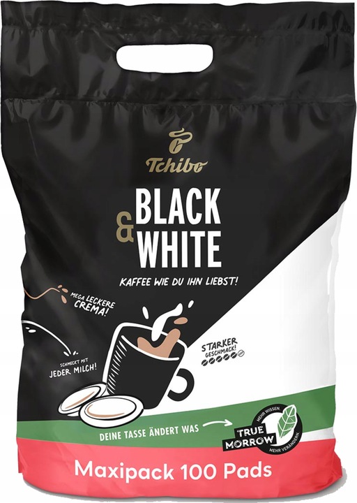 Kawa Senseo TCHIBO BLACK N WHITE 100 pads saszetki