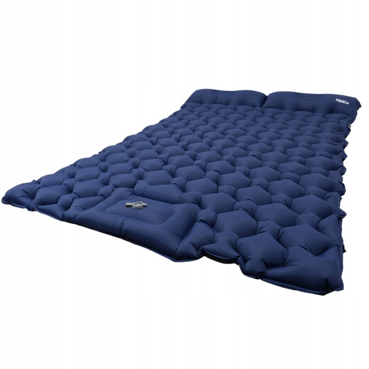 Materac Dmuchany Łóżko Dwuosobowe Z Pompką Do Spania Turystyczne Mata Lekka