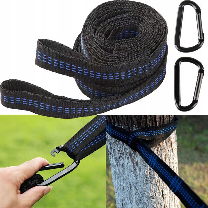 MOCOWANIE DO HAMAKA, LINA DO HAMAKA NA DRZEWO, LINKI MOCUJĄCE DO HAMAK