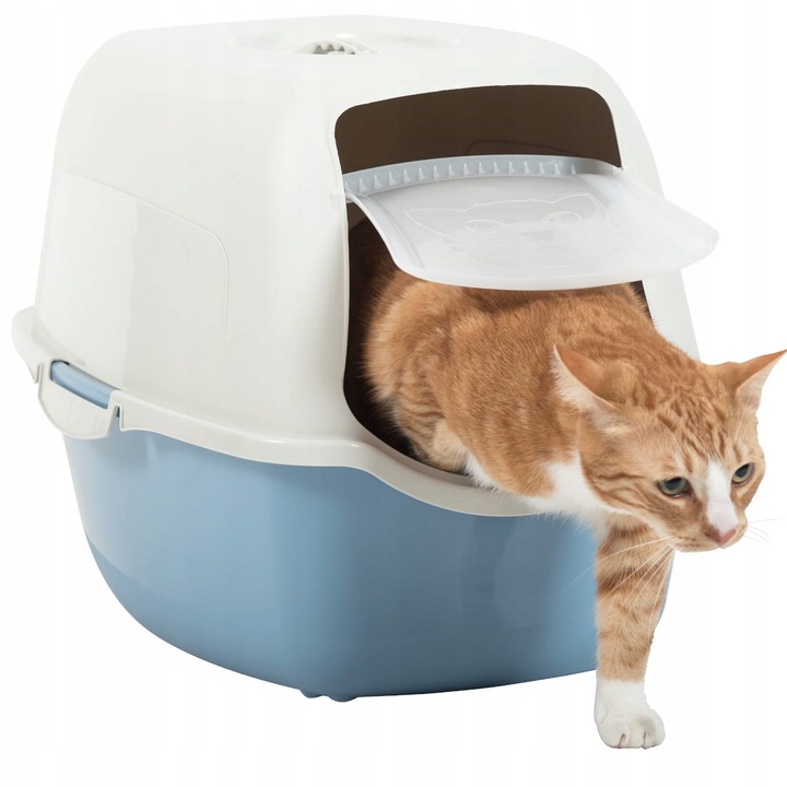 Kuweta dla kota zamknięta Rotho BAILEY zielona