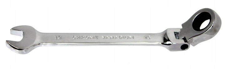 KLUCZE PŁASKO OCZKOWE Z GRZECHOTKĄ ŁAMANE 8-19 12e