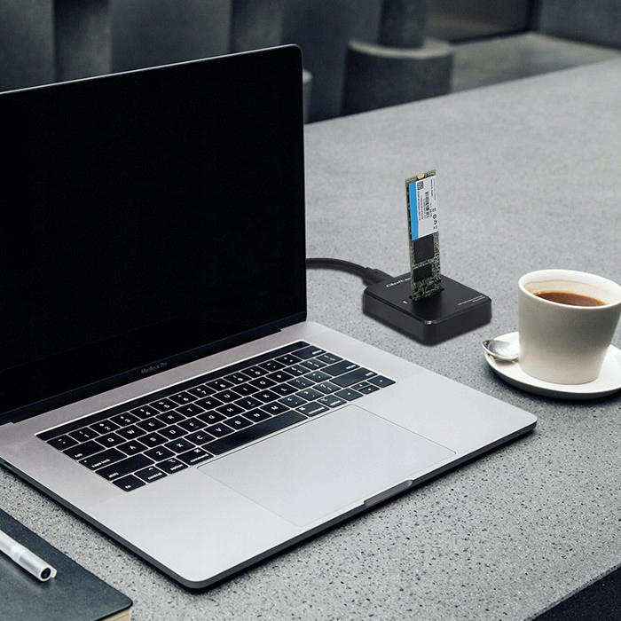 Qoltec Stacja dokująca dysków SSD M.2 SATA NGFF USB 3.1