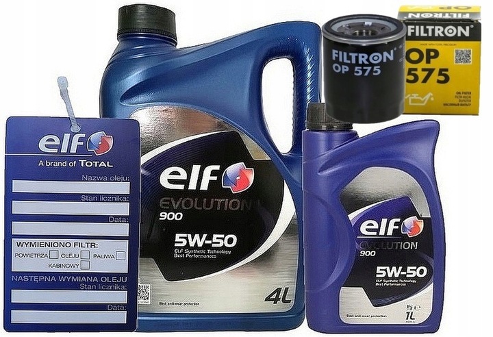 ELF EVOLUTION 900 5W50 API SG/CD 4L