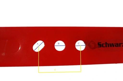 Nóż 20" +piasta 51 cm do kosiarki spalinowej