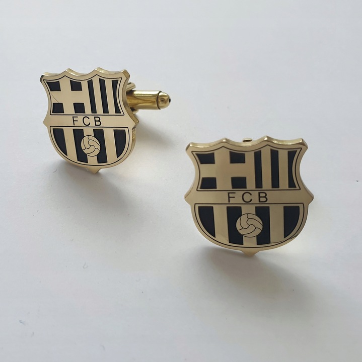 Spinki do koszuli mankietów FC Barcelona