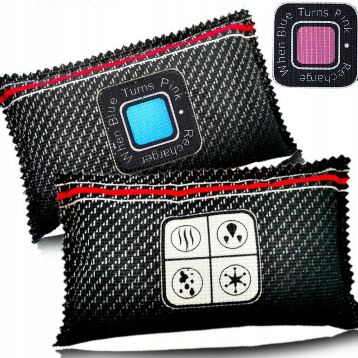 3x POCHŁANIACZ WILGOCI OSUSZACZ PARY DO SAMOCHODU AUTA NA ZAPAROWANE SZYBY