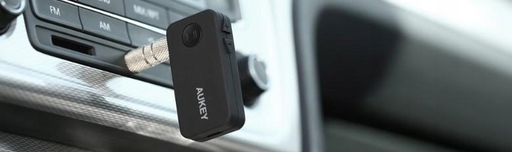 BEZPRZEWODOWY ODBIORNIK NADAJNIK TRANSMITER BLUETOOTH JACK Aukey BR-C2