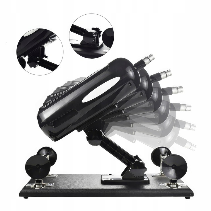 SEX MASZYNA MASTURBATOR WIBRATOR WIELOFUNKCYJNY - 420 RUCHÓW/MIN SEX ZESTAW