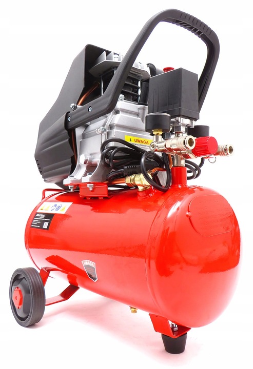 KOMPRESOR OLEJOWY SPRĘŻARKA 24L 230V 8BAR 205L/MIN