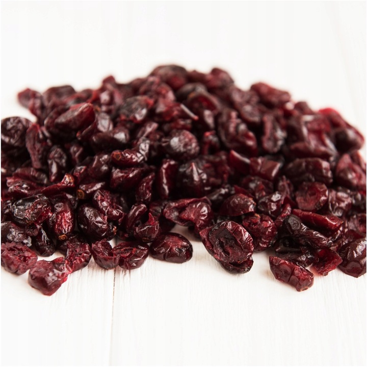 ŻURAWINA SUSZONA CIĘTA 1kg BEZ CUKRU ŚWIEŻA KLASA A nutt