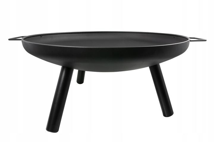 Grill Palenisko Czarne Ogrodowe Misa 58cm Stalowe Solidne Duże Do Ogniska