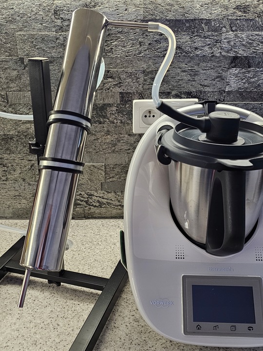 Nasadka odprowadzająca parę do Thermomix TM5 TM6 +pokrywa +wkładka do jajek