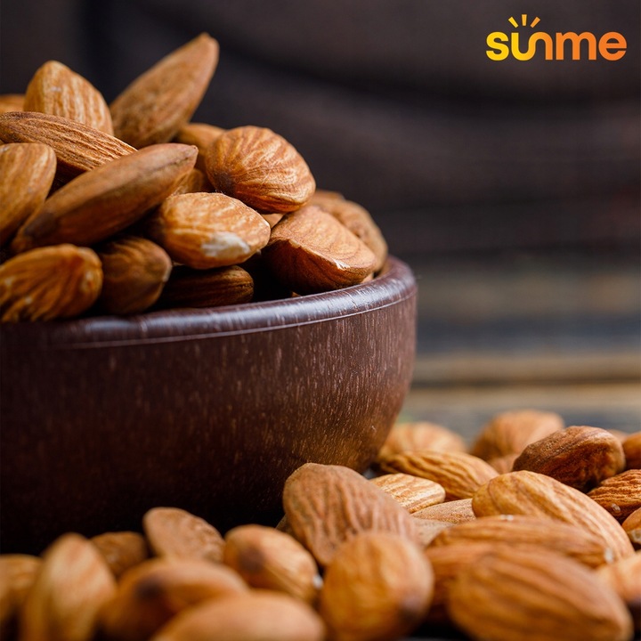 MIGDAŁY PRAŻONE 1kg Bez Soli Nieblanszowane jakość