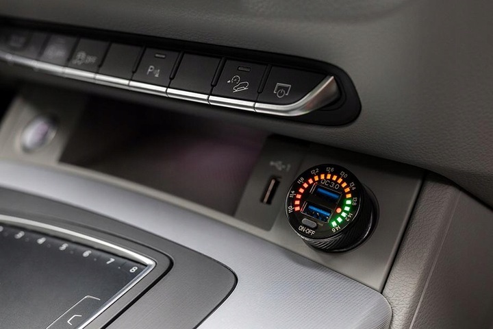 Ładowarka Samochodowa 2 x USB z szybkim ładowaniem 36W QC3.0 Sklep GSM W-WA