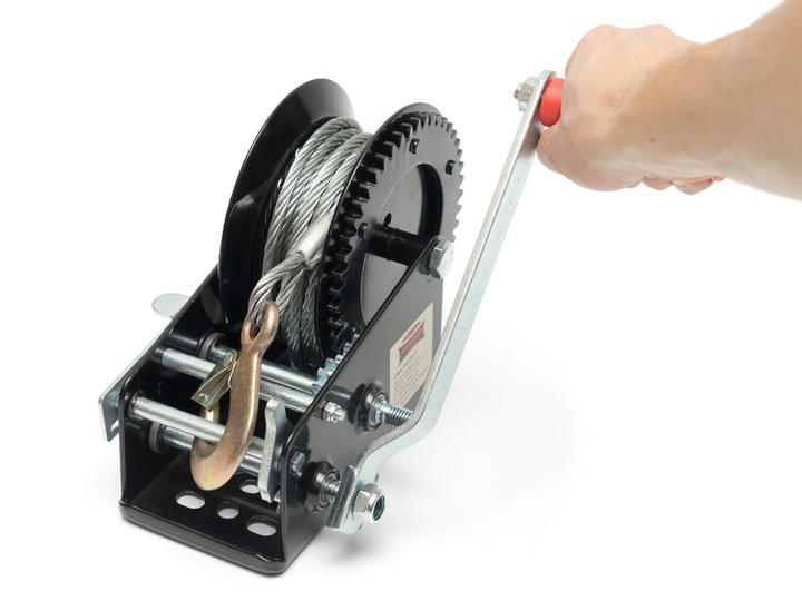 WYCIĄGARKA RĘCZNA KORBOWA LINOWA 1588kg WCIĄGARKA lebiodka przenośna DRAGON