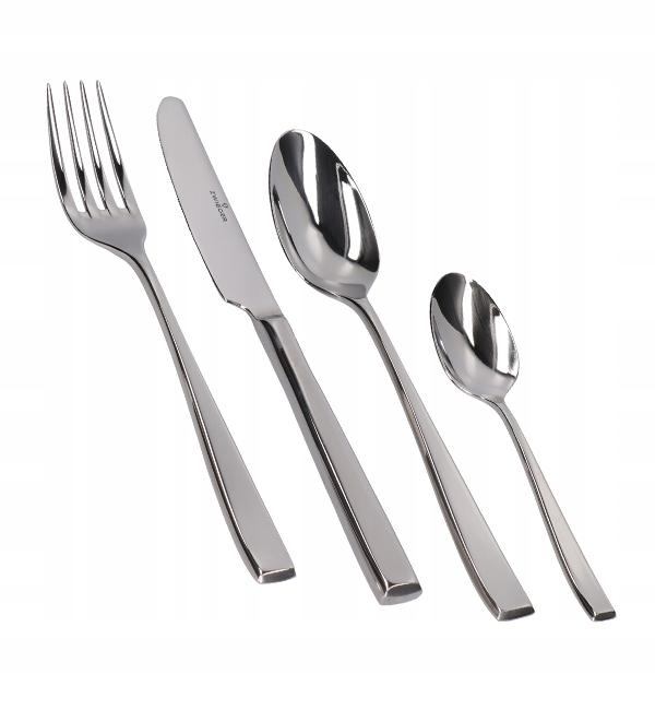 ZWIEGER TOLEDO ZESTAW SZTUĆCÓW 24 EL 6 OSÓB POŁYSK STAL NIERDZEWNA